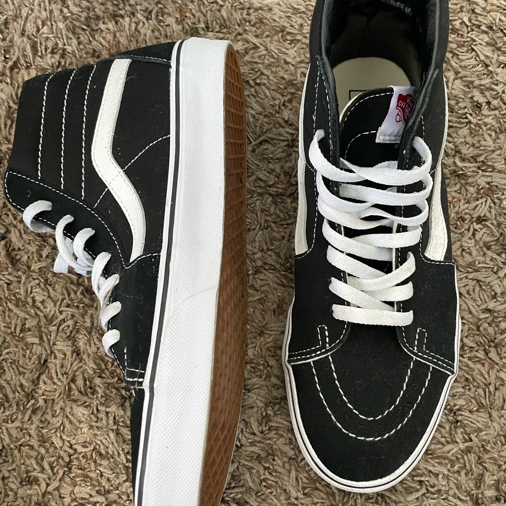 Vans, only worn a couple times